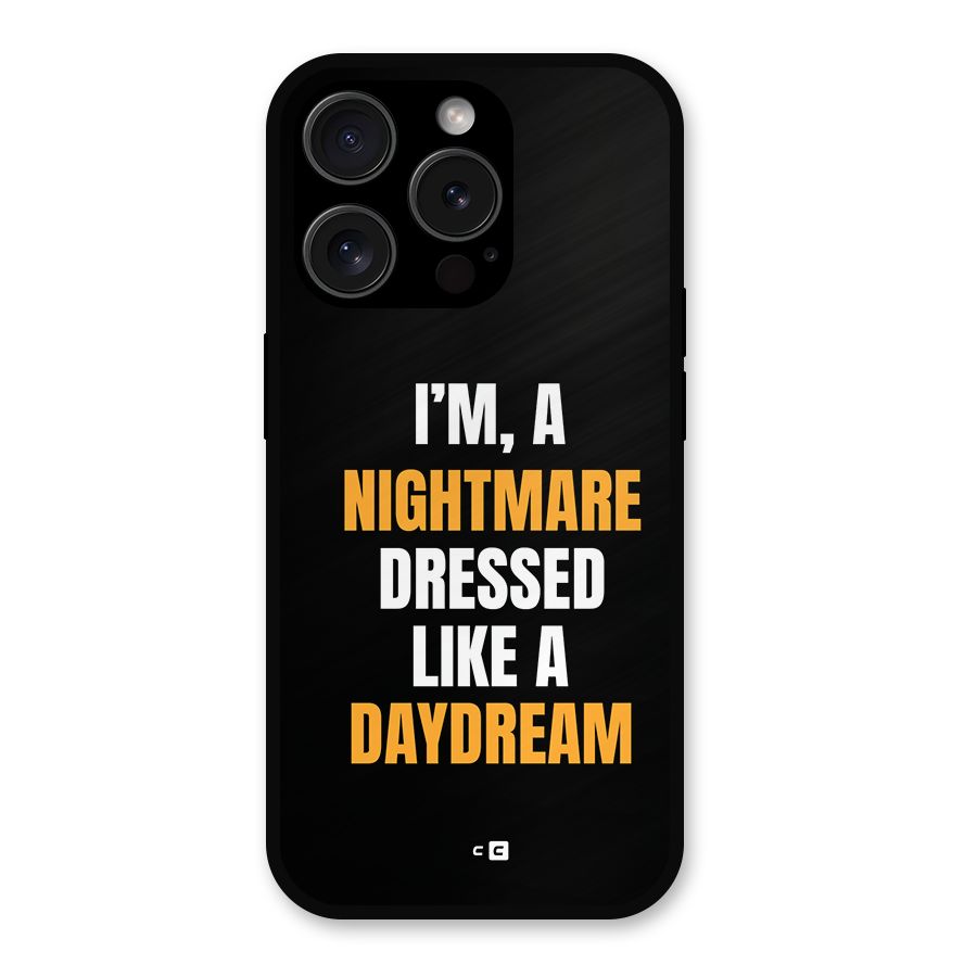 Like A Daydream Metal Back Case for iPhone 15 Pro