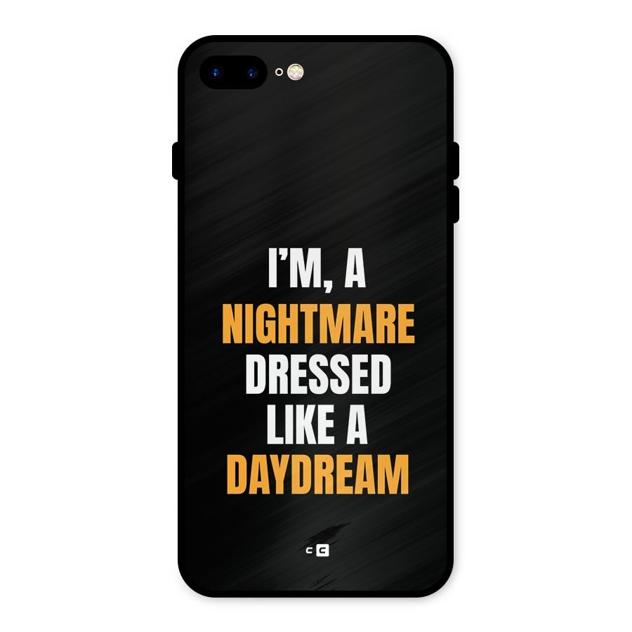 Like A Daydream Metal Back Case for iPhone 8 Plus