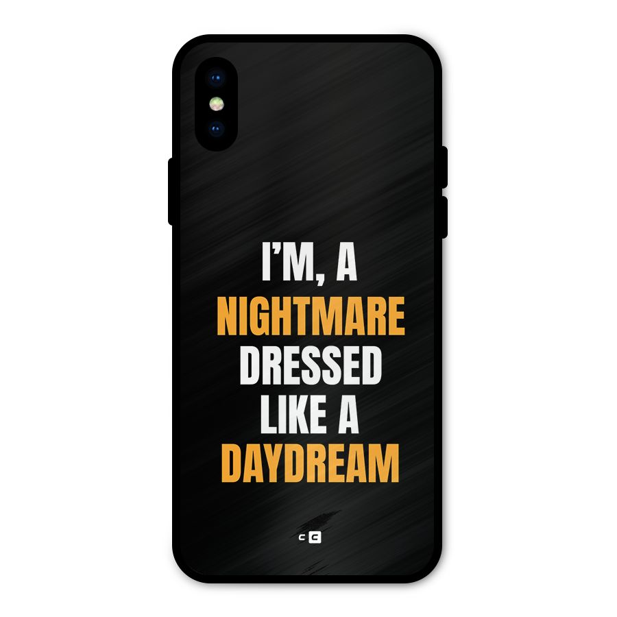 Like A Daydream Metal Back Case for iPhone X
