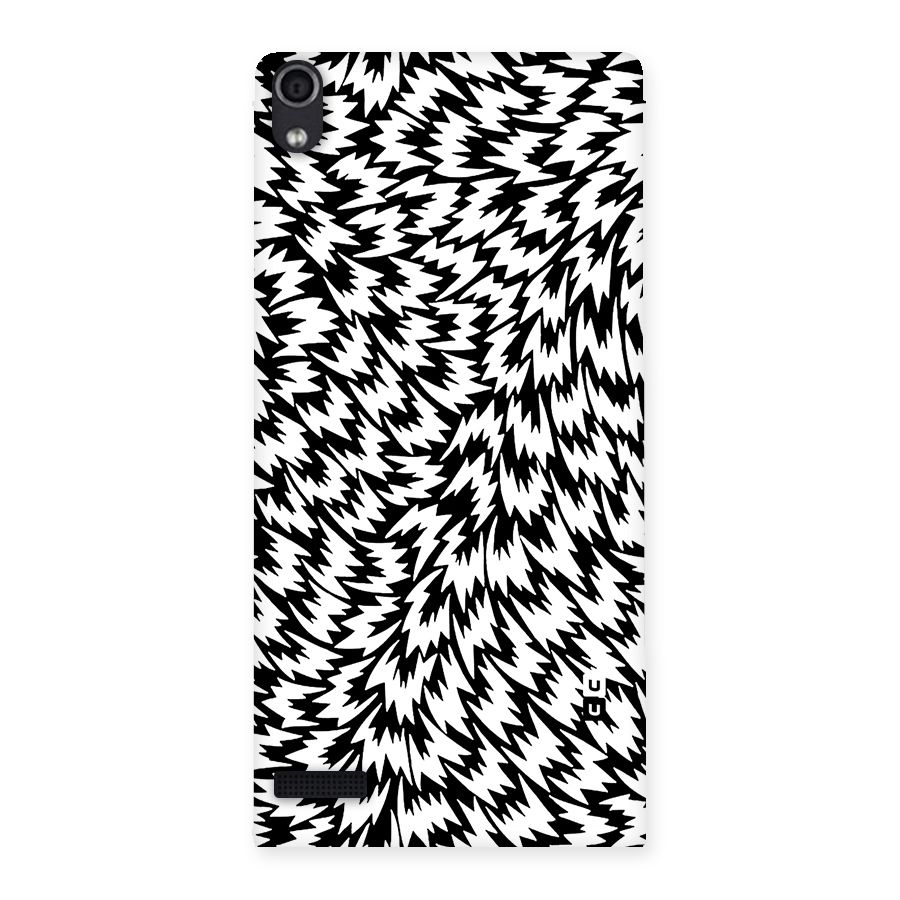 Lion Abstract Art Pattern Back Case for Ascend P6
