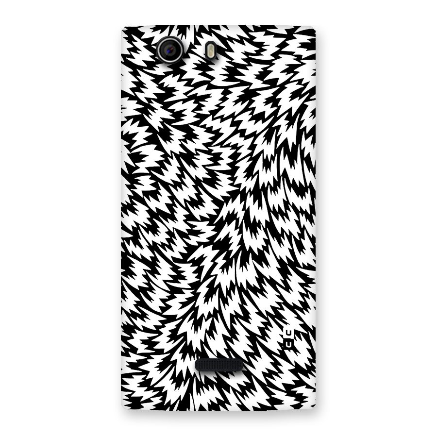 Lion Abstract Art Pattern Back Case for Canvas Nitro 2 E311