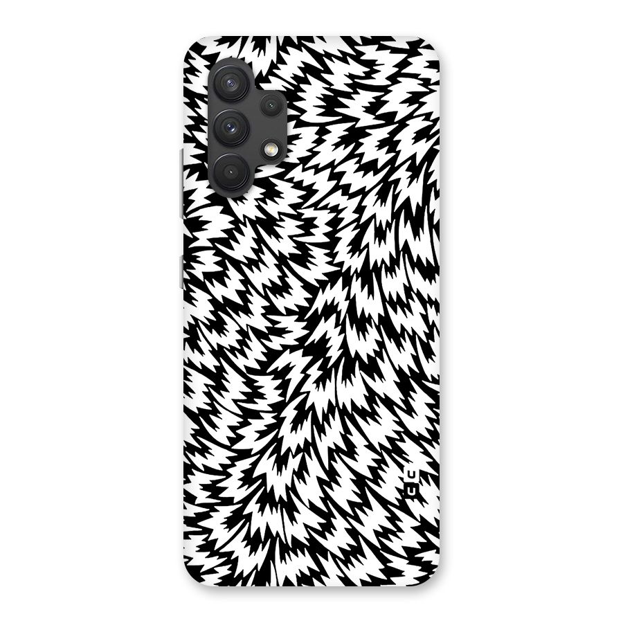 Lion Abstract Art Pattern Back Case for Galaxy A32