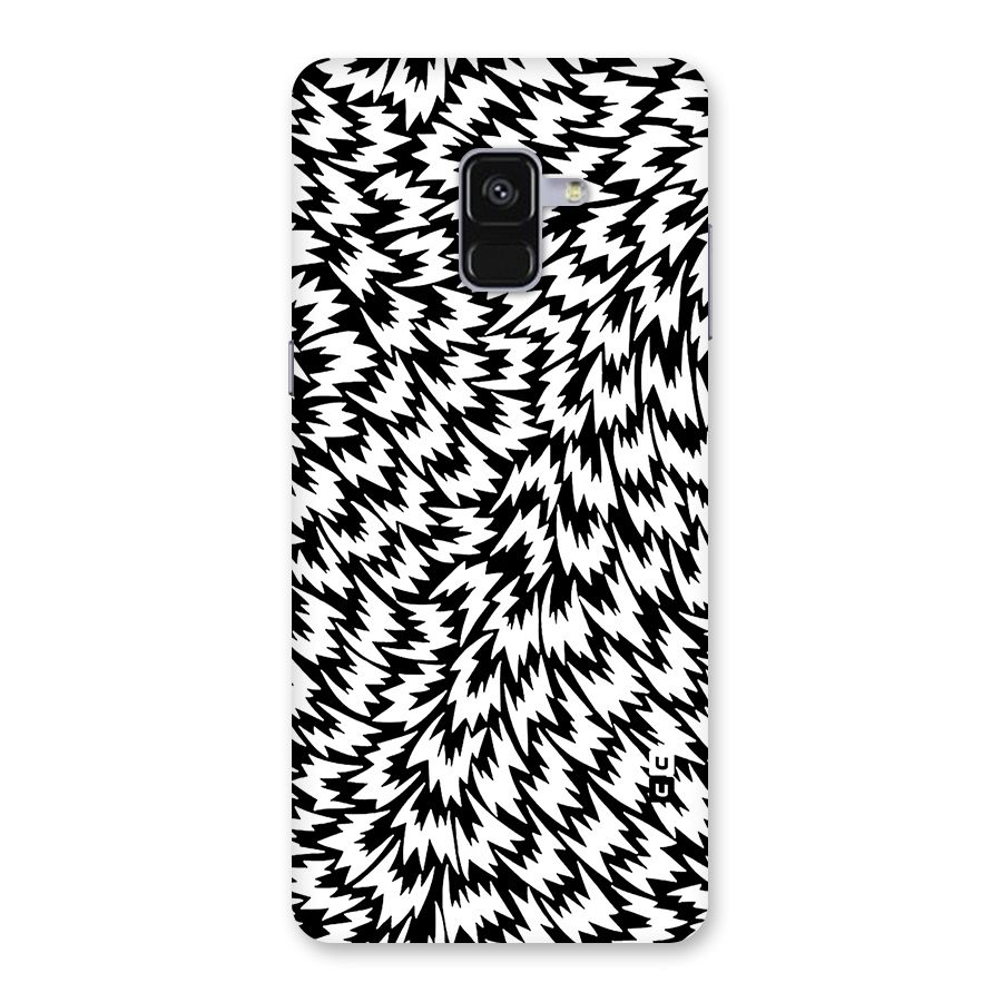 Lion Abstract Art Pattern Back Case for Galaxy A8 Plus