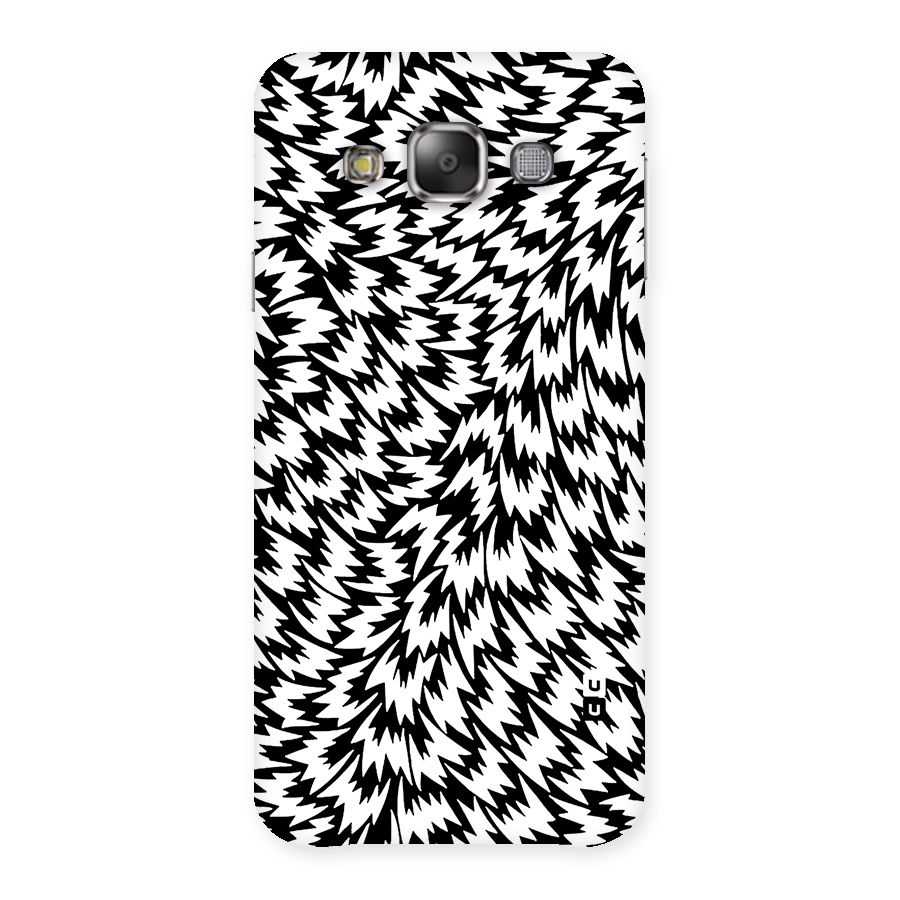 Lion Abstract Art Pattern Back Case for Galaxy E7