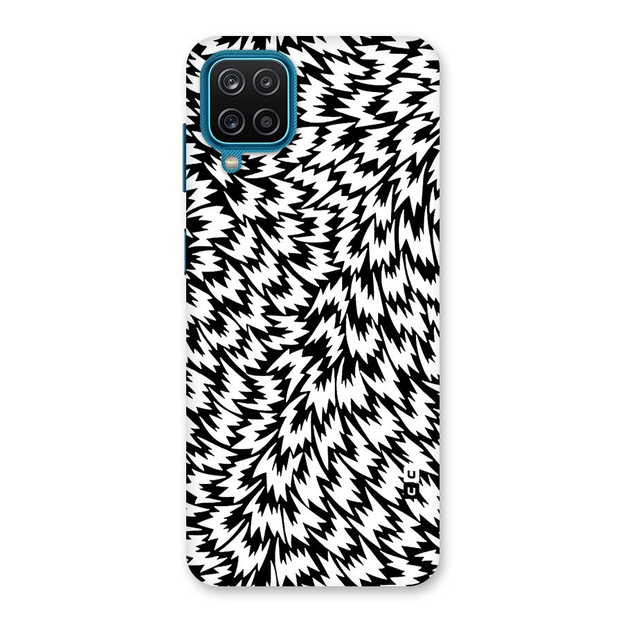 Lion Abstract Art Pattern Back Case for Galaxy M12