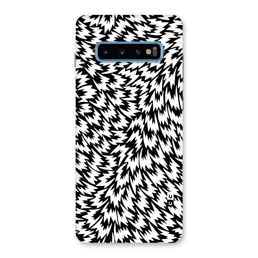Lion Abstract Art Pattern Back Case for Galaxy S10 Plus