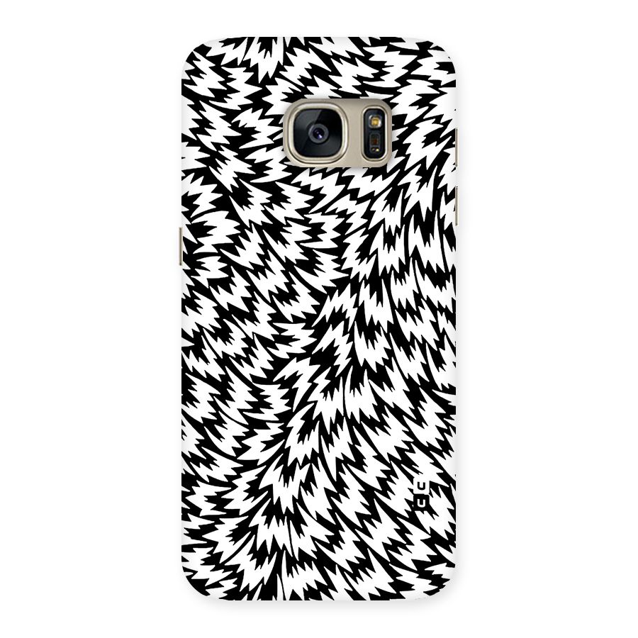 Lion Abstract Art Pattern Back Case for Galaxy S7