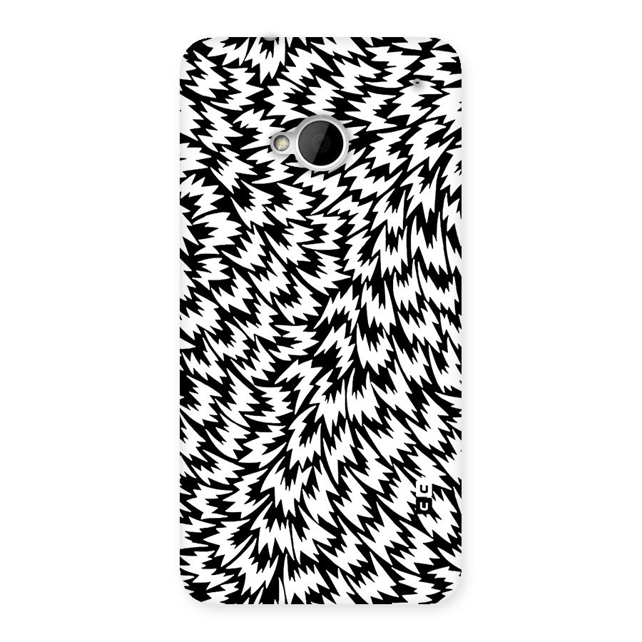 Lion Abstract Art Pattern Back Case for HTC One M7