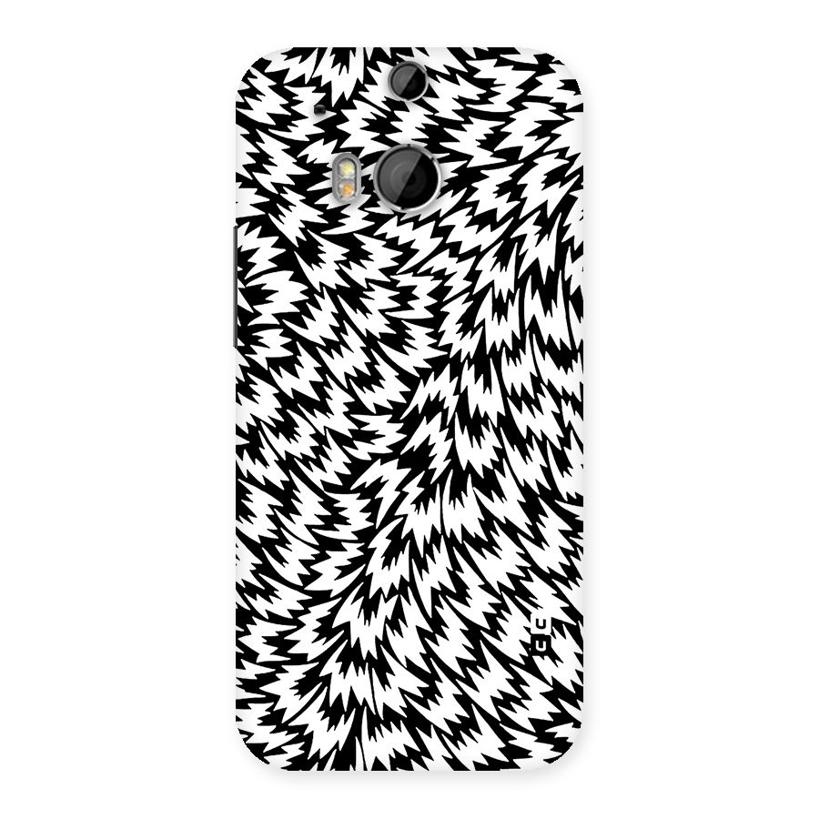 Lion Abstract Art Pattern Back Case for HTC One M8