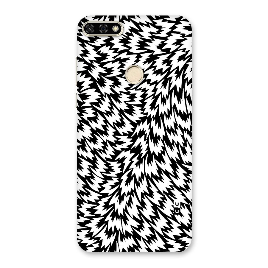 Lion Abstract Art Pattern Back Case for Honor 7A