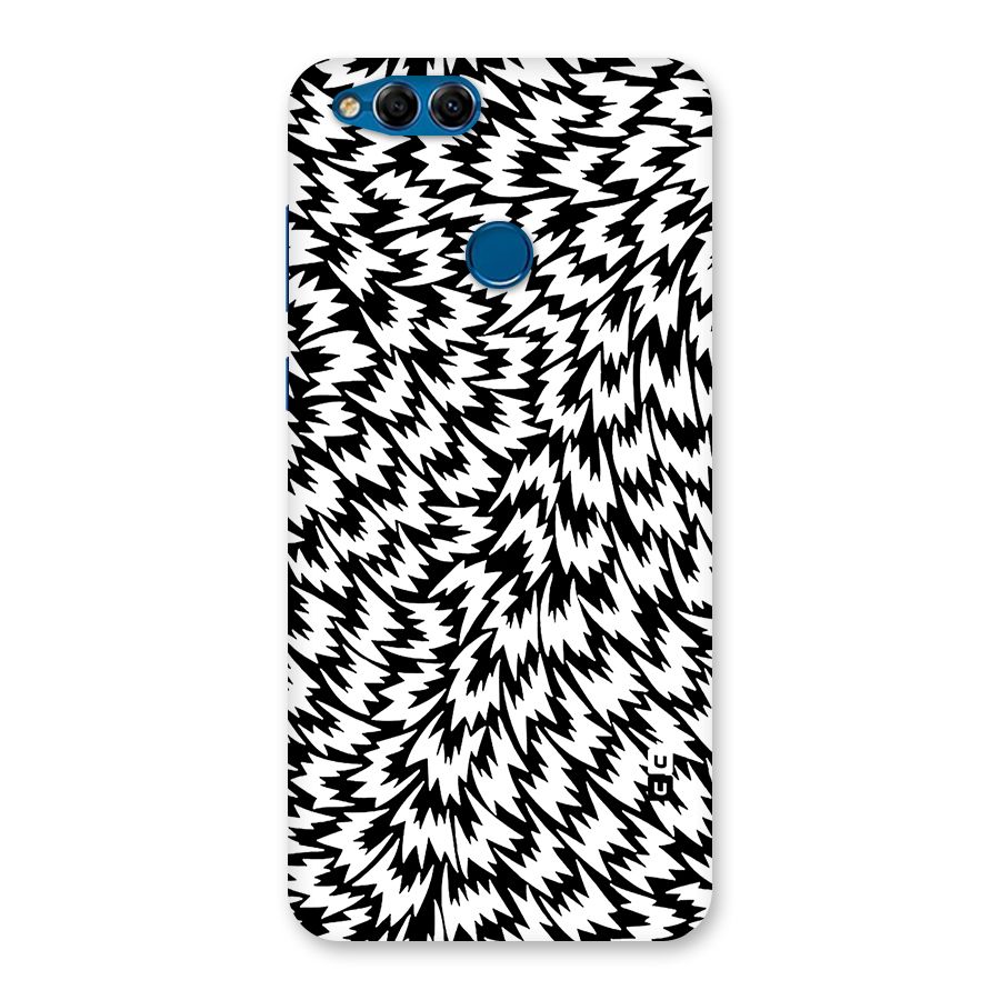 Lion Abstract Art Pattern Back Case for Honor 7X
