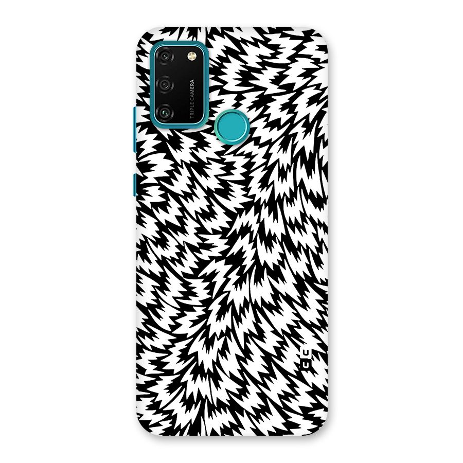 Lion Abstract Art Pattern Back Case for Honor 9A