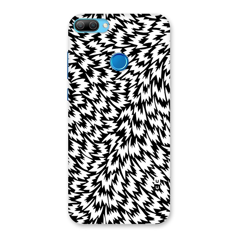 Lion Abstract Art Pattern Back Case for Honor 9N