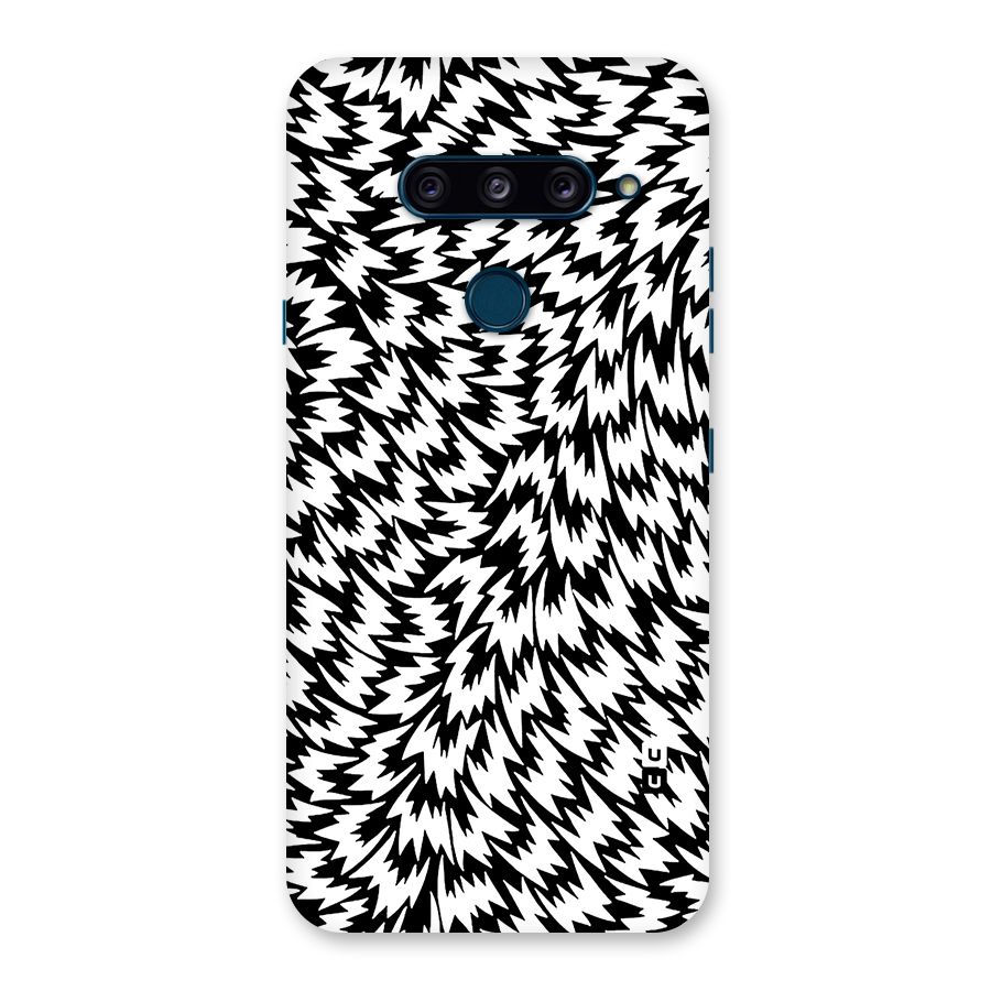 Lion Abstract Art Pattern Back Case for LG  V40 ThinQ