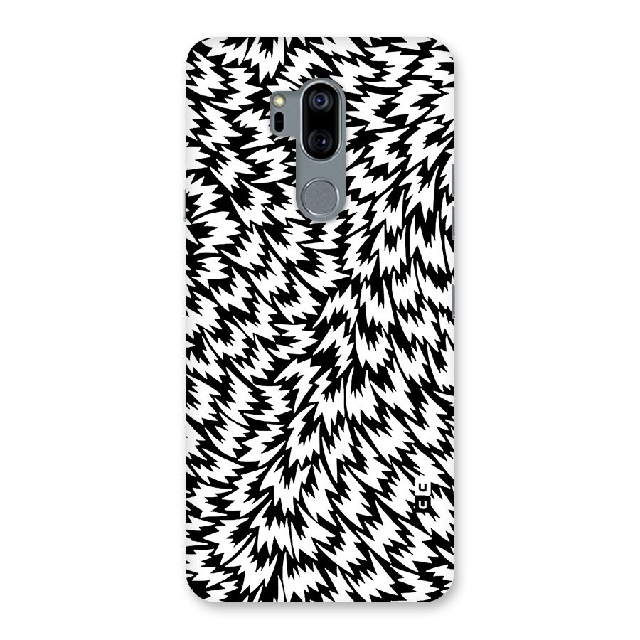 Lion Abstract Art Pattern Back Case for LG G7