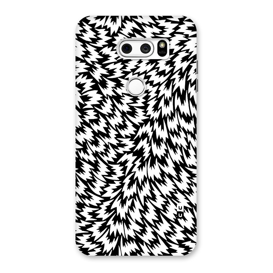 Lion Abstract Art Pattern Back Case for LG V30