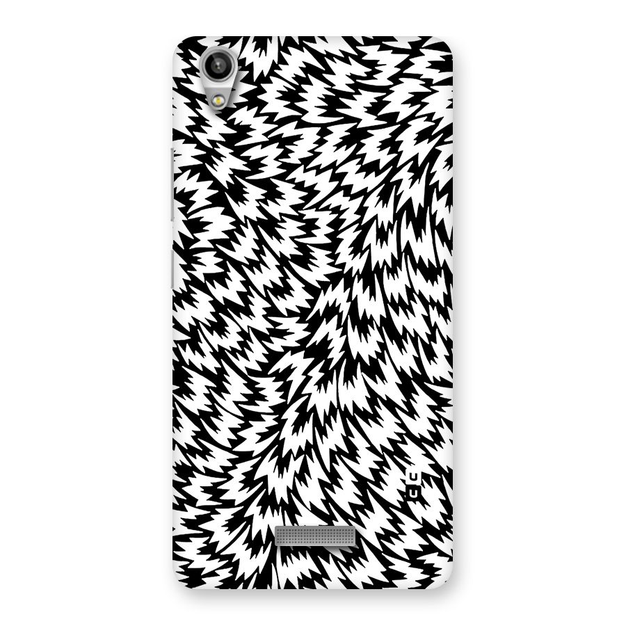 Lion Abstract Art Pattern Back Case for Lava-Pixel-V1