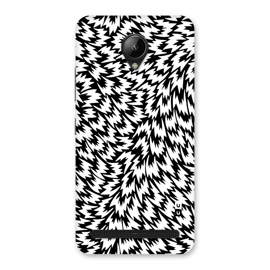 Lion Abstract Art Pattern Back Case for Lenovo C2