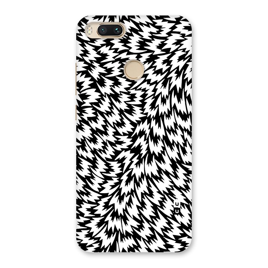 Lion Abstract Art Pattern Back Case for Mi A1