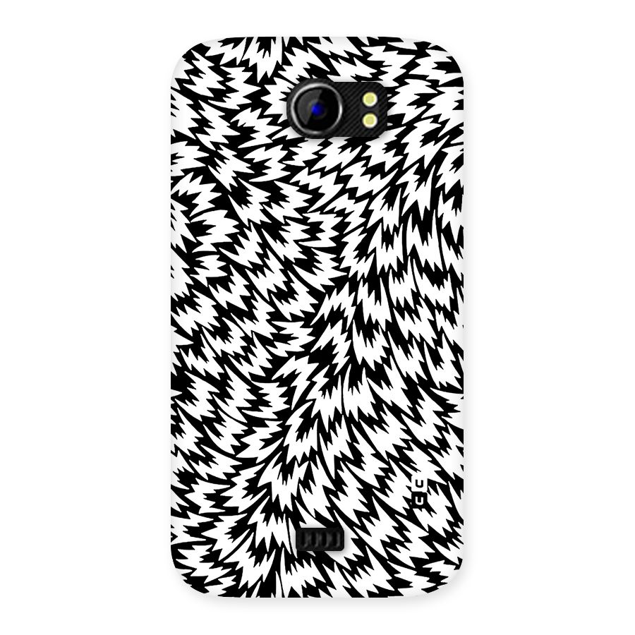 Lion Abstract Art Pattern Back Case for Micromax Canvas 2 A110