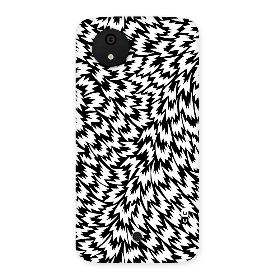 Lion Abstract Art Pattern Back Case for Micromax Canvas A1