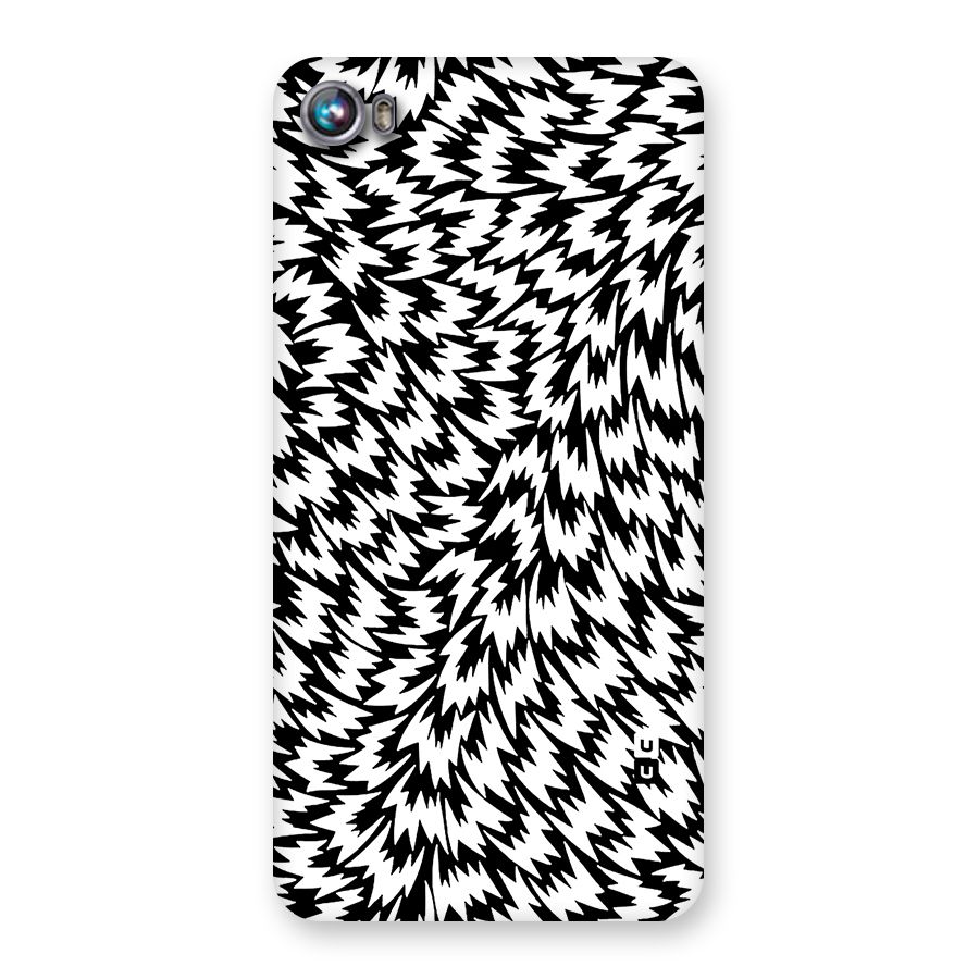 Lion Abstract Art Pattern Back Case for Micromax Canvas Fire 4 A107