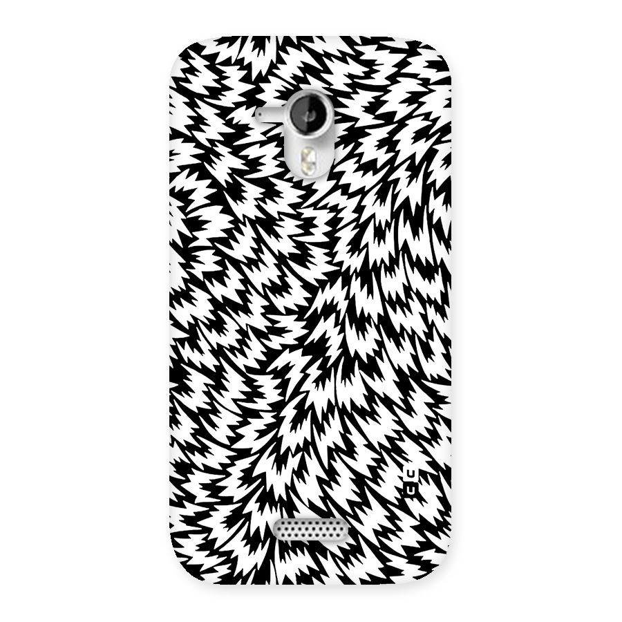Lion Abstract Art Pattern Back Case for Micromax Canvas HD A116