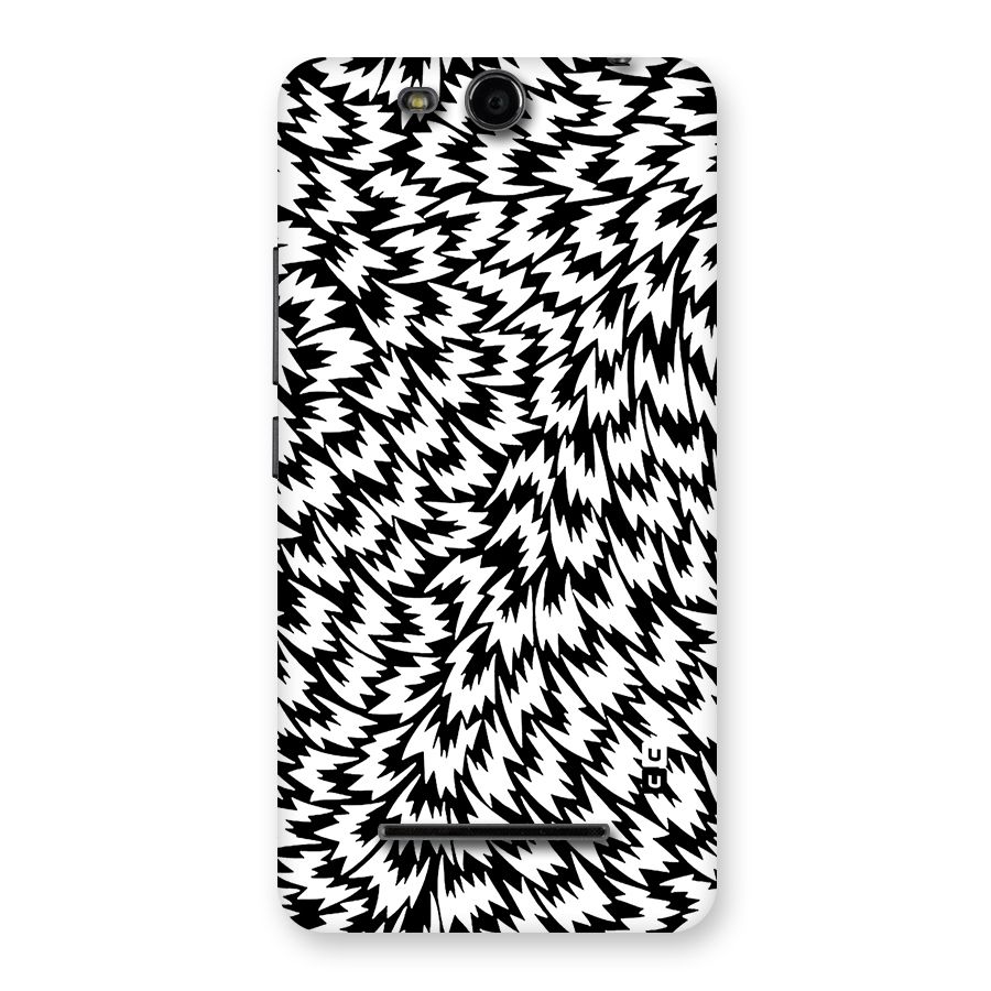 Lion Abstract Art Pattern Back Case for Micromax Canvas Juice 3 Q392