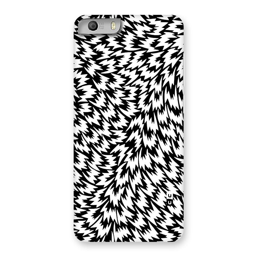 Lion Abstract Art Pattern Back Case for Micromax Canvas Knight 2