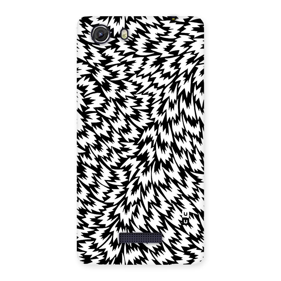 Lion Abstract Art Pattern Back Case for Micromax Unite 3