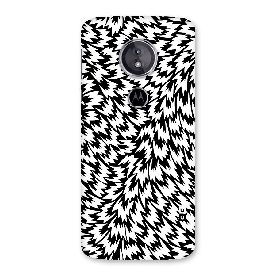 Lion Abstract Art Pattern Back Case for Moto E5