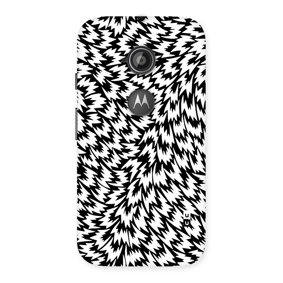 Lion Abstract Art Pattern Back Case for Moto E 2nd Gen