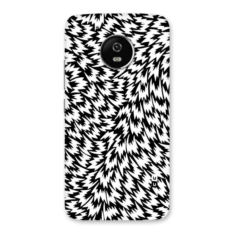 Lion Abstract Art Pattern Back Case for Moto G5