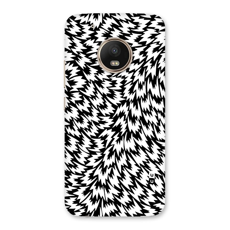 Lion Abstract Art Pattern Back Case for Moto G5 Plus