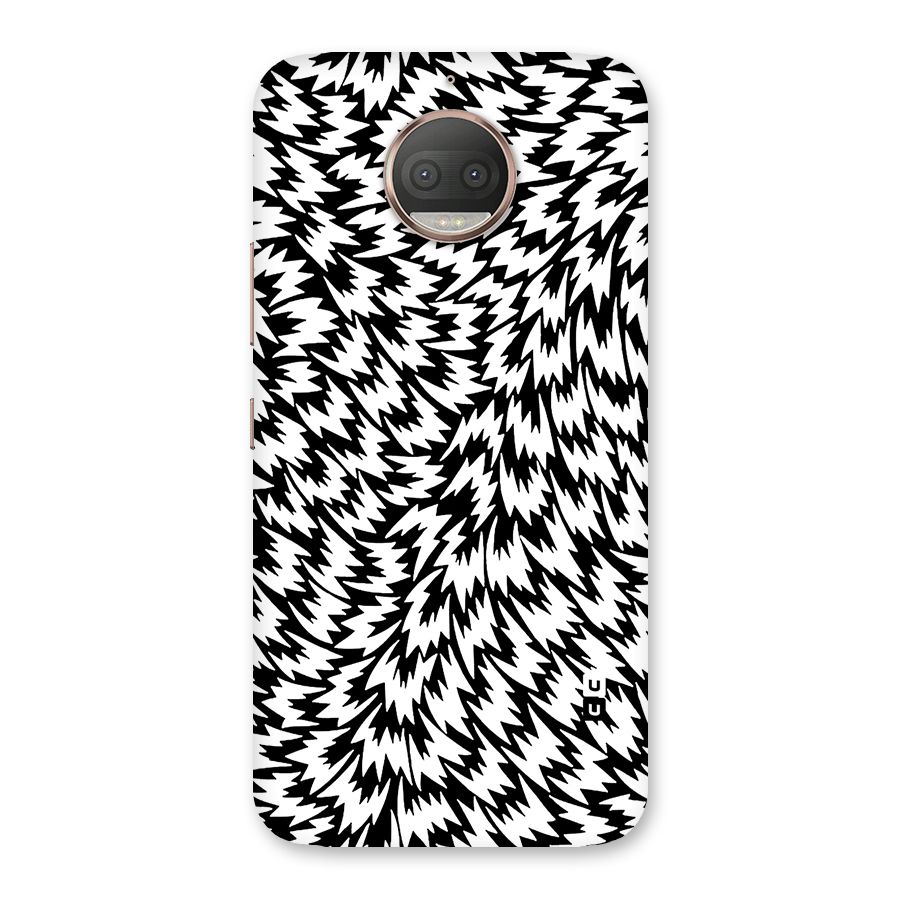 Lion Abstract Art Pattern Back Case for Moto G5s Plus
