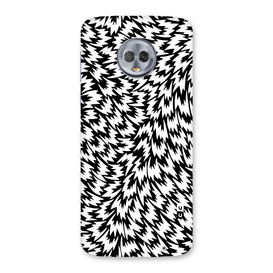 Lion Abstract Art Pattern Back Case for Moto G6 Plus