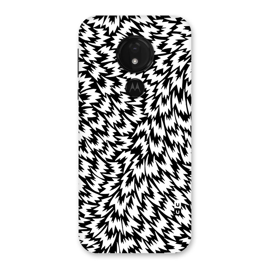 Lion Abstract Art Pattern Back Case for Moto G7 Power