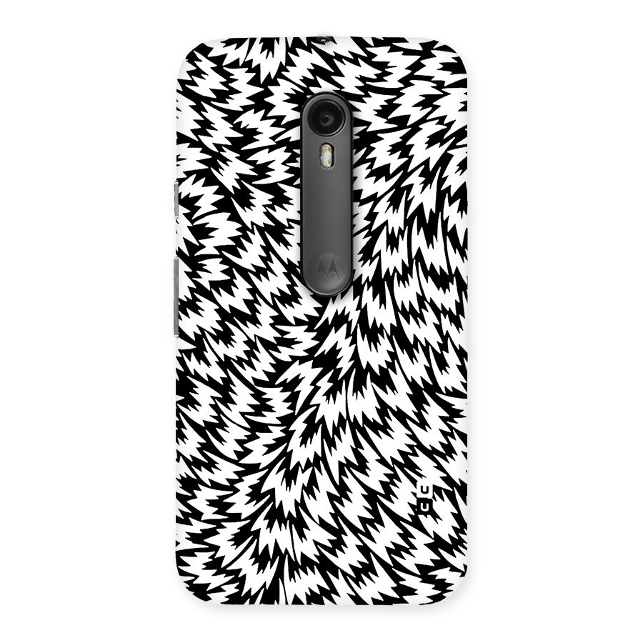 Lion Abstract Art Pattern Back Case for Moto G Turbo