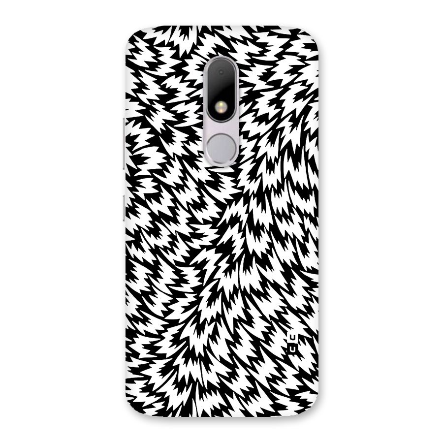 Lion Abstract Art Pattern Back Case for Moto M