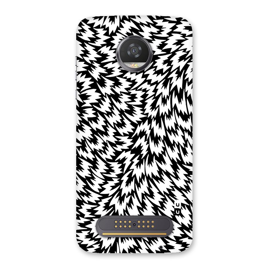 Lion Abstract Art Pattern Back Case for Moto Z2 Play