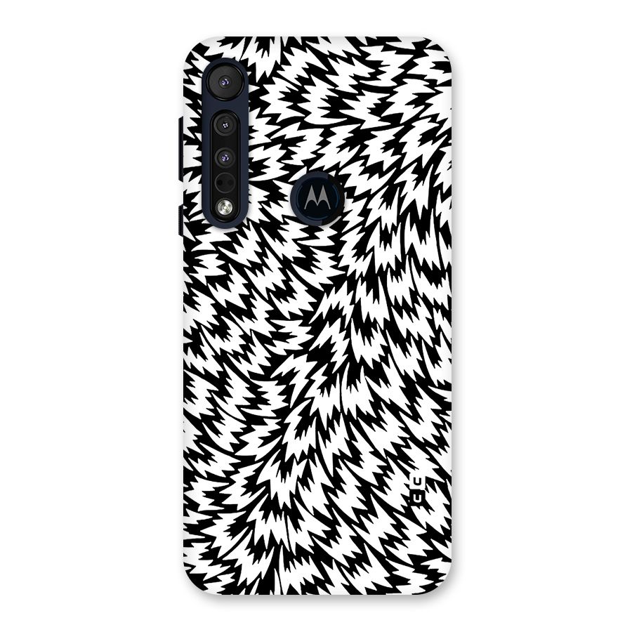 Lion Abstract Art Pattern Back Case for Motorola One Macro