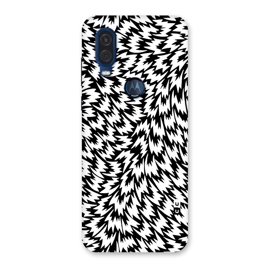 Lion Abstract Art Pattern Back Case for Motorola One Vision