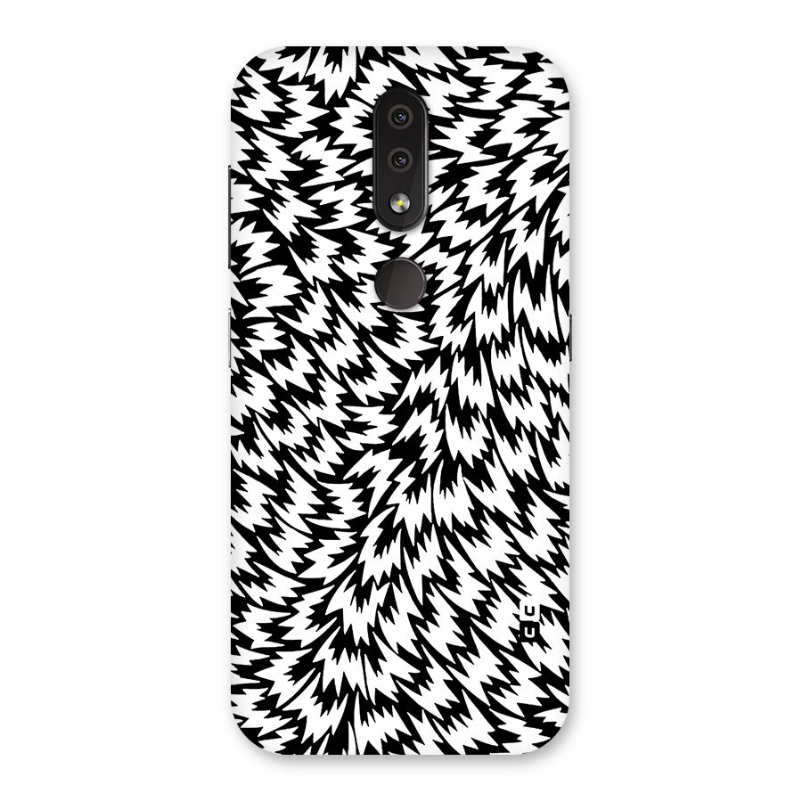 Lion Abstract Art Pattern Back Case for Nokia 4.2