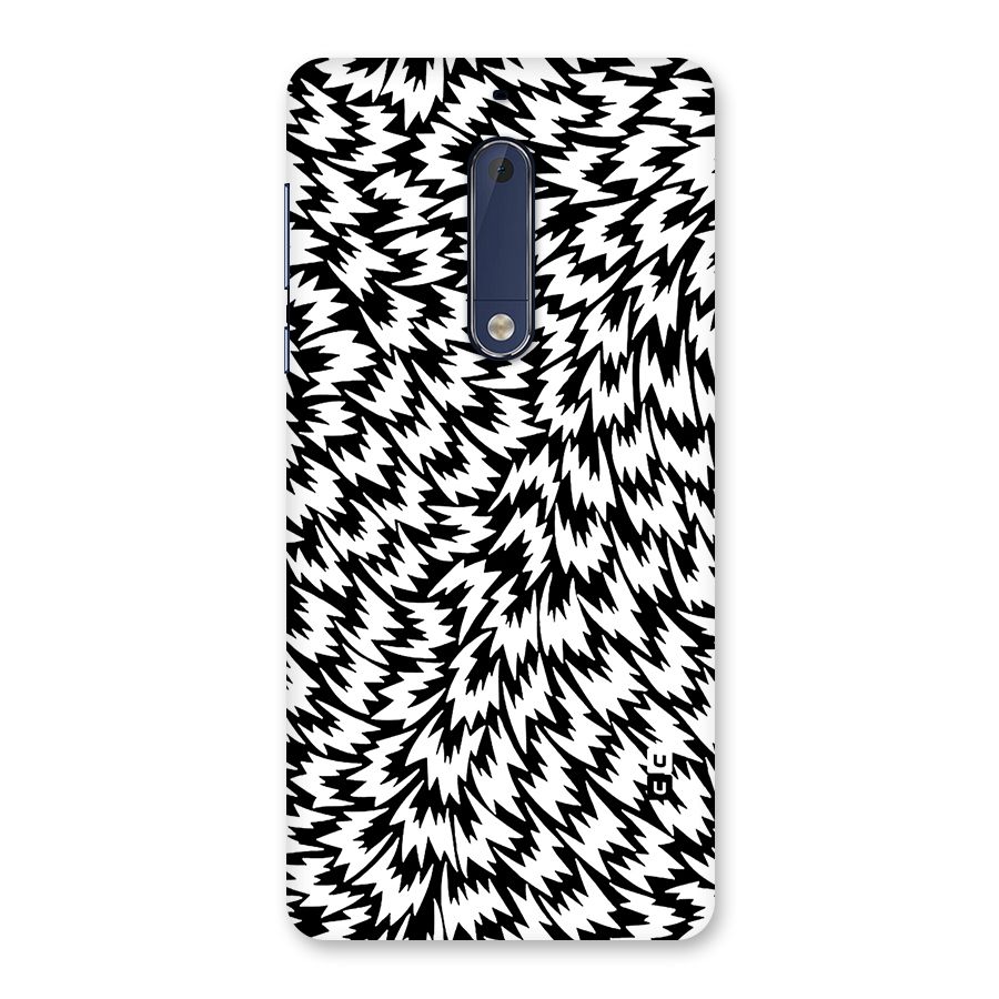 Lion Abstract Art Pattern Back Case for Nokia 5