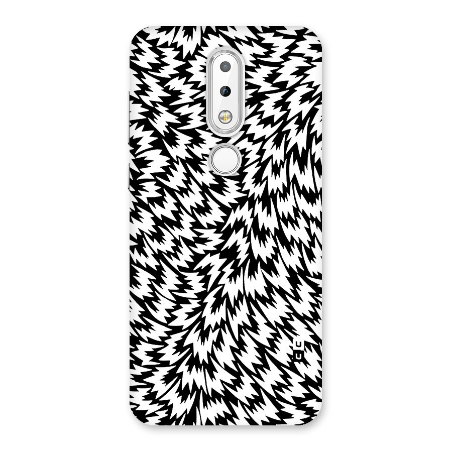 Lion Abstract Art Pattern Back Case for Nokia 6.1 Plus