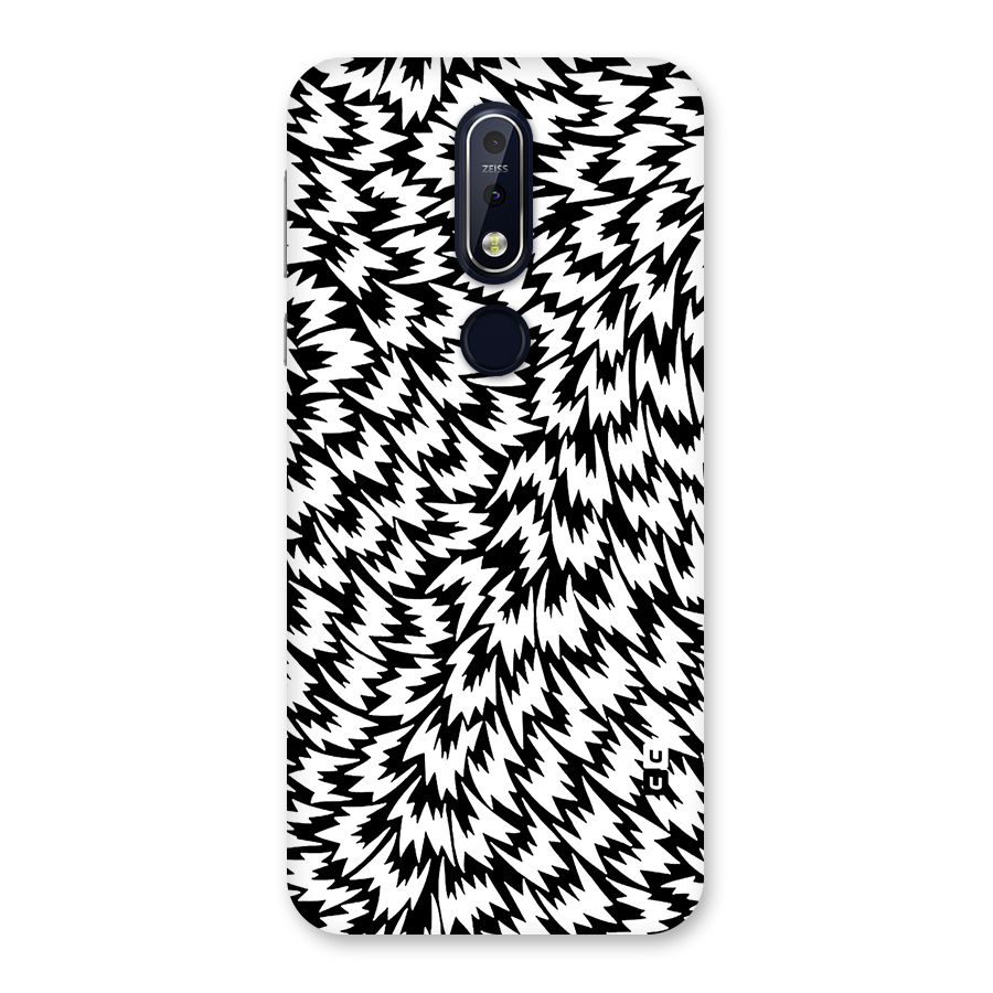 Lion Abstract Art Pattern Back Case for Nokia 7.1