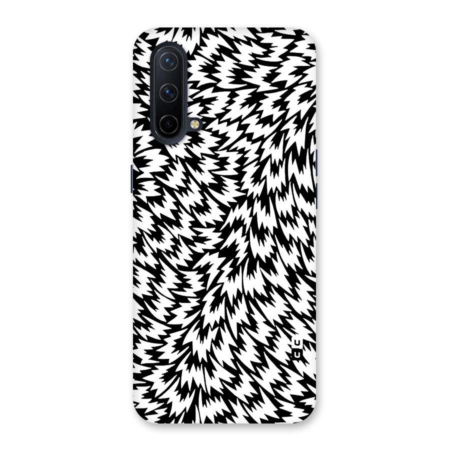 Lion Abstract Art Pattern Glass Back Case for OnePlus Nord CE 5G