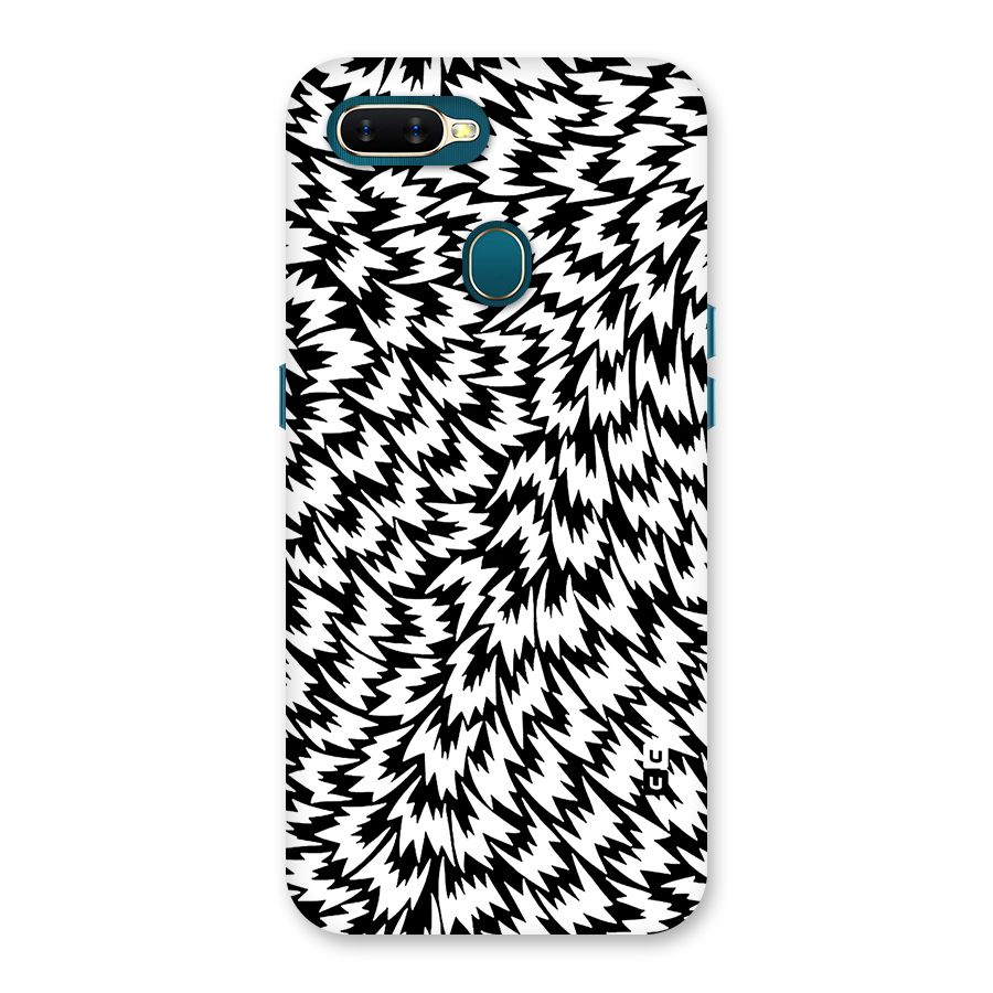 Lion Abstract Art Pattern Back Case for Oppo A12s