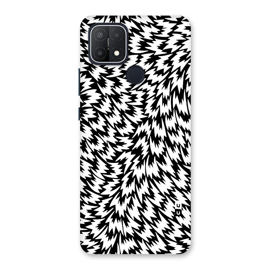 Lion Abstract Art Pattern Back Case for Oppo A15s