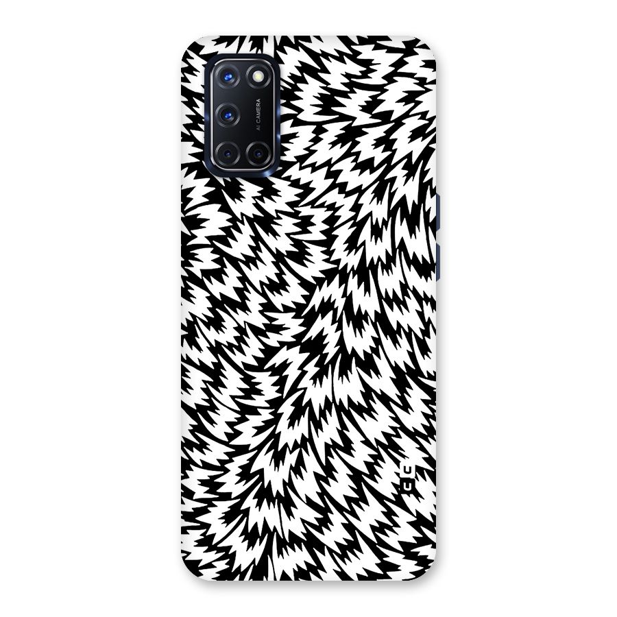 Lion Abstract Art Pattern Back Case for Oppo A52